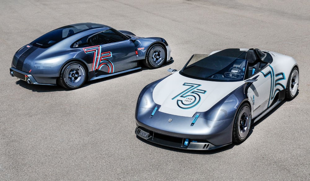 極致純粹與e-performance的完美結合：保時捷全新 Vision 357 Speedster