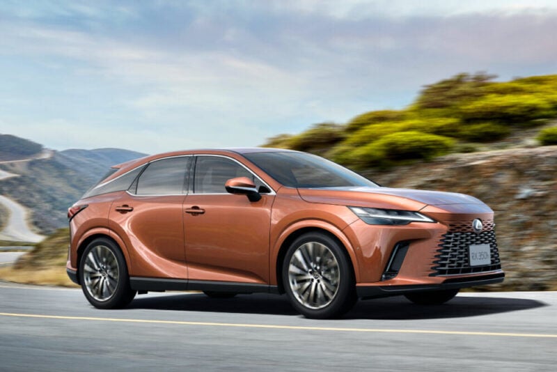 Lexus「RX」小改款、追加2.5L油電混合動力規格「RX350h」