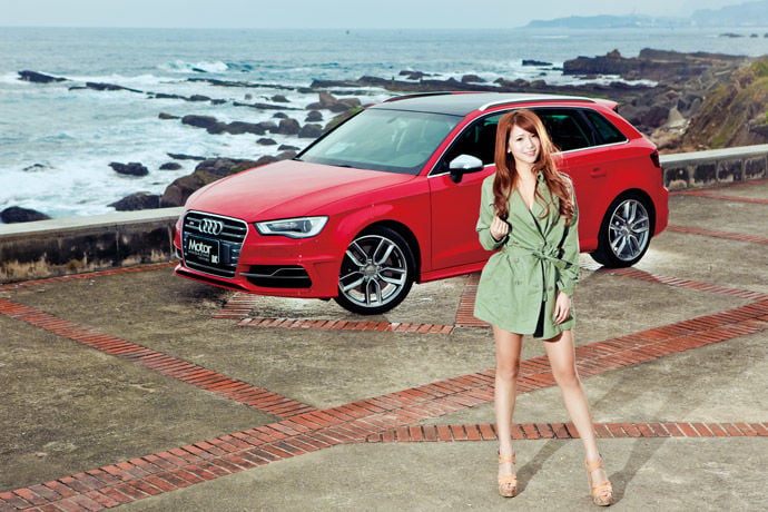 Motor Babe - 鋼砲戰場的強將    Audi S3 Sportback