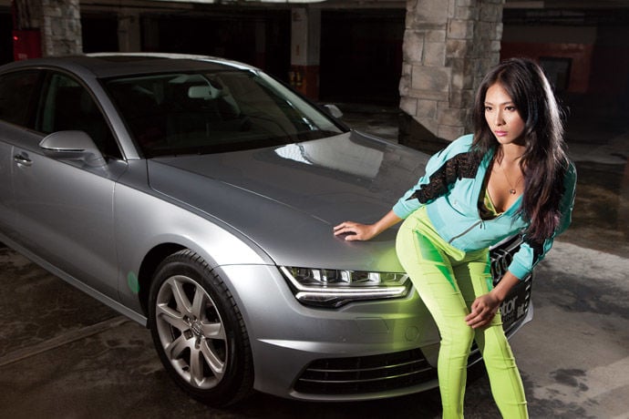 Motor Babe - 成熟的帥氣韻味    Audi A7 Sportback