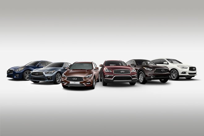 INFINITI  2017年元月366台再創歷史佳績 躍升豪華車市場前5大