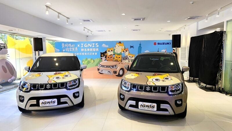 喵星後宮萌主大噴發 黃阿瑪x Ignis聯名車款限量發表