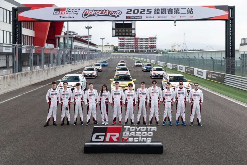 TOYOTA GAZOO Racing Corolla Cup 2025統規賽第二站 賽道湧現近兩千名觀眾，總冠軍之爭進入倒數
