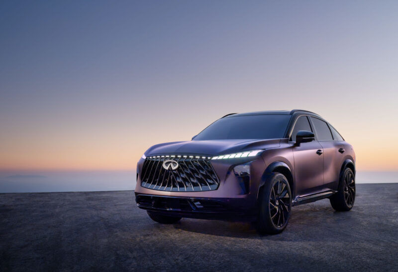 Infiniti QX65 Monograph概念亮相　 跑格斜背 SUV演繹未來設計語言