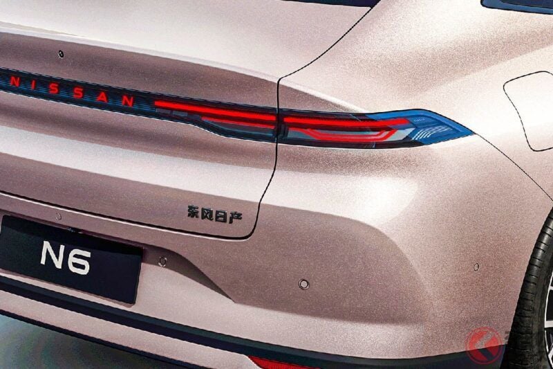 約232萬日圓！日產「全新轎車」發表！ 擁有如「Skyline」級的4.8米車長、超過200匹馬力的「雙門跑格造型」！ 豪華後座也超讚的「N6」現身中國