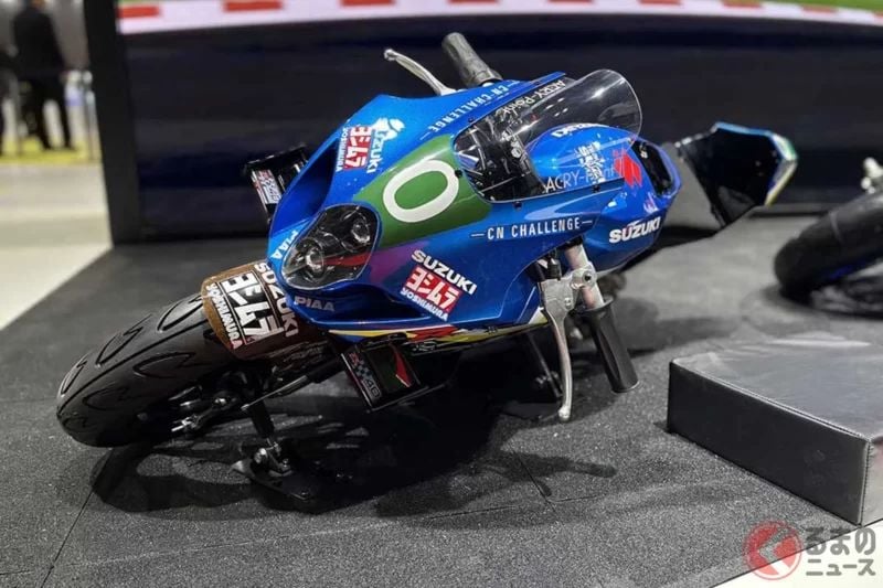 鈴木「GSX-R1000」會推出迷你摩托車版本嗎？在2025年日本摩托車展鈴木攤位上展出的「迷你GSX-R」究竟是什麼？也有人呼籲投入商業銷售。
