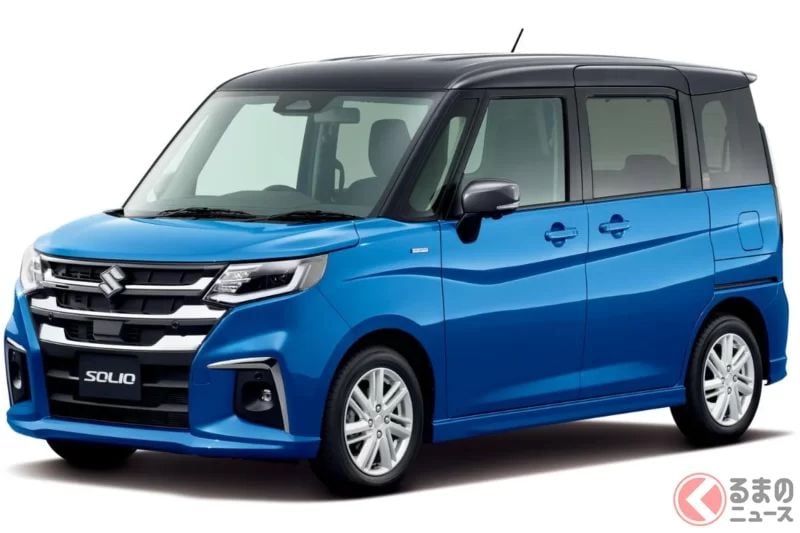 Suzuki「“4WD” slide door wagon」引發關注！配備「electric parking brake＆head-up display」！以259萬日圓就能擁有完整配備的「Solio」最高等級車型是什麼！？