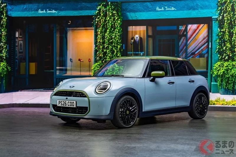 發表搭載汽油引擎的新型「small luxury car」！採用「retro風設計」×「時尚內裝」！售價465萬日圓起的mini「Paul Smith Edition」是什麼？