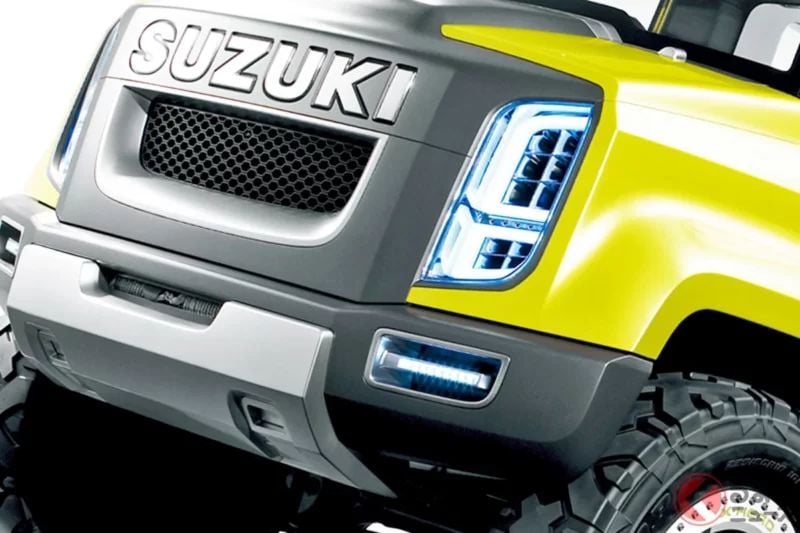 Suzuki超粗獷臉的「小型Pickup」超帥氣！採用全高1.9公尺的Frame結構車身，實現承襲Jimny的「越野路面通過性能」！最適合戶外活動、大顯身手的創新「X-HEAD」到底是什麼？