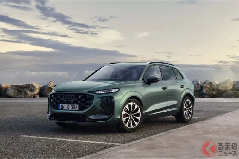 睽違6年全面大改款！全長約4.5m級的新型「Compact SUV」上市後訂單「爆量」！擁有接近RAV4尺寸，並提供4WD與「2000cc Turbo」動力選擇！Audi「Q3」系列在經銷通路也成為話題！