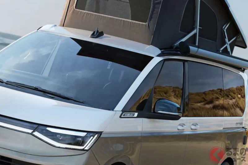 新型「可車宿露營MPV」發表！ 比Alphard「再大一點」的5.1公尺級車身！ 換上全新車頭設計，並搭載停車時也能舒適使用的「空調系統」，全新VW「California」於英國登場！