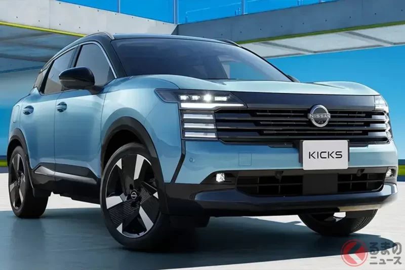 約125萬日圓差！時隔6年全面改款！日產「新型小型SUV」登場！最入門與頂規版本到底差在哪？內外裝與舒適配備差異明顯！第二代「Kicks」全面比較！