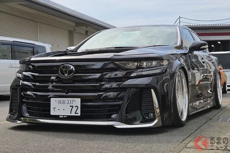 全新「Vellfire Sedan」即將亮相！ 全長超過5公尺、「外觀設計」全面進化！ 採用「V8引擎×FR」配置、以Lexus LS為基礎打造、散發豪華氣息的NATS「大型Sedan」進化版即將登場Fuel Fest！