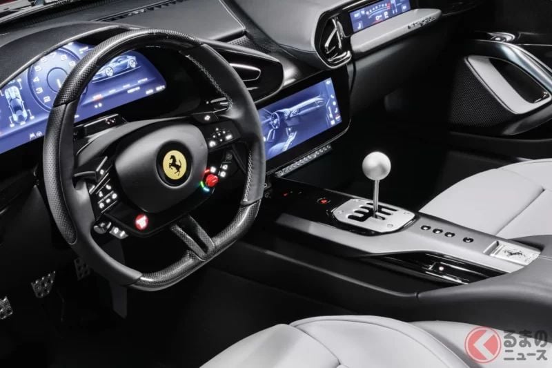 Ferrari睽違15年「MT手排車」復活！ 可切換AT模式行駛、還會熄火的創新變速系統超吸睛！ 搭載830匹馬力V12引擎的「12Cilindri Manuale」於義大利亮相！