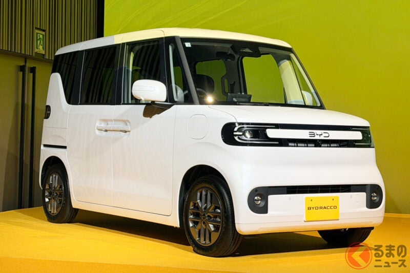 BYD發表日本專屬設計輕型EV「RAKKO」！ 與N-BOX同級車身尺寸、配備後座滑門！ 海外車廠正式進軍占輕型車市場5成的主力激戰區