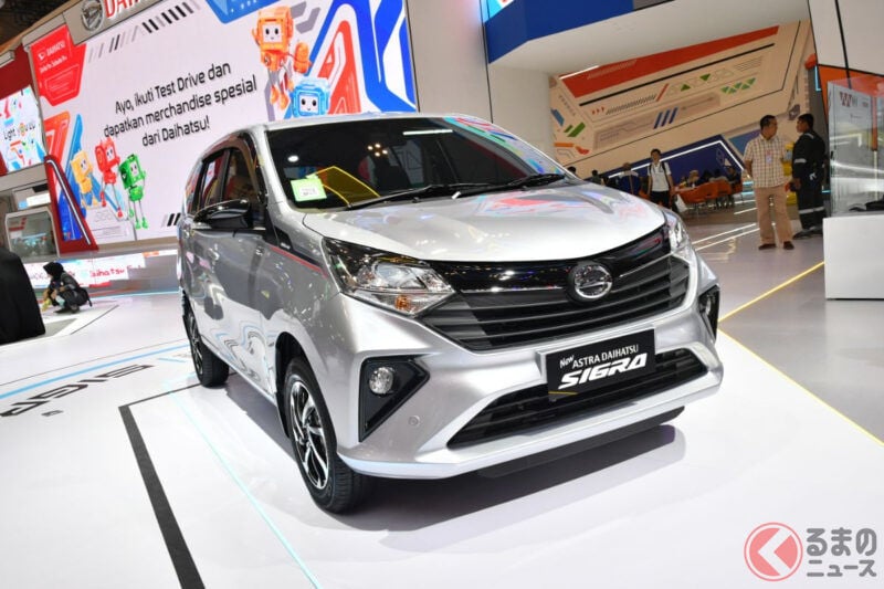 新車約130萬日圓（約新台幣26萬元）！Daihatsu全新「小型MPV」登場！全長4.1m級車身可坐「7人」！另備1.2升「直4」的「Sigra」印尼規格車是什麼樣的車？