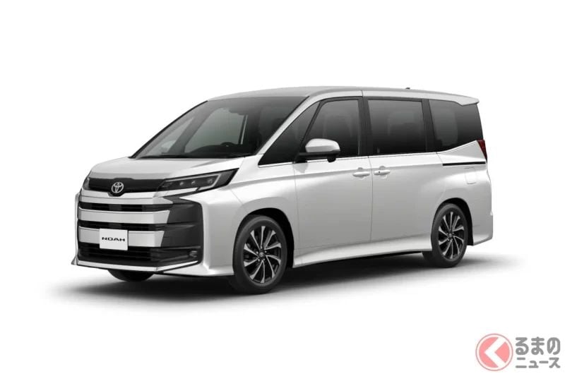 Toyota「新款Noah」上市後訂單「蜂擁而至」導致交車期拉長！訂單大幅增加的「超人氣MPV」車長剛好4.7m、換上黑色車頭，向經銷商詢問改良車款的最新消息