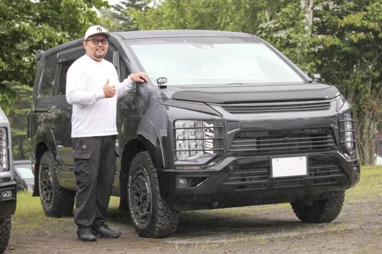 Ghost Edition一換氣勢大變！Air/G Rocks×Cross Fang打造Mitsubishi Delica D:5個性改裝風格