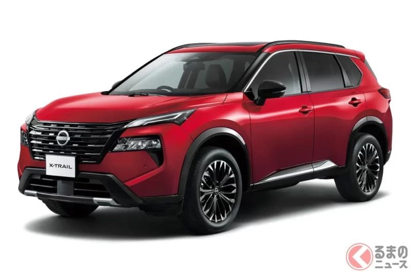 全長4.7m！Nissan發表「新款X-Trail」！搭載高性能「Turbo Engine」的「7人座正統SUV」進一步進化！全新採用前衛的「幾何造型」鋁合金輪圈！展現「Technology of Nissan」的「新款車型」究竟是什麼？