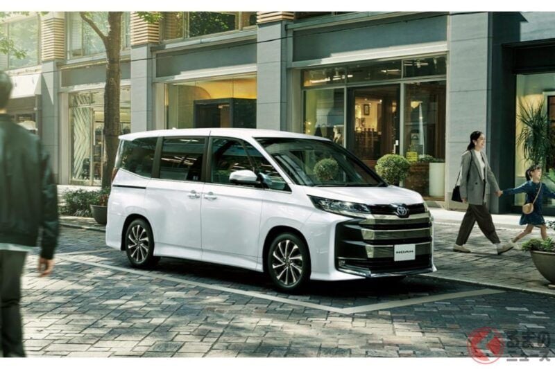 Toyota新型「5人座Noah」！約300萬日圓（約新台幣61.8萬元）的「雙排座MPV」！便利的「取消第三排座椅」規格是什麼車？