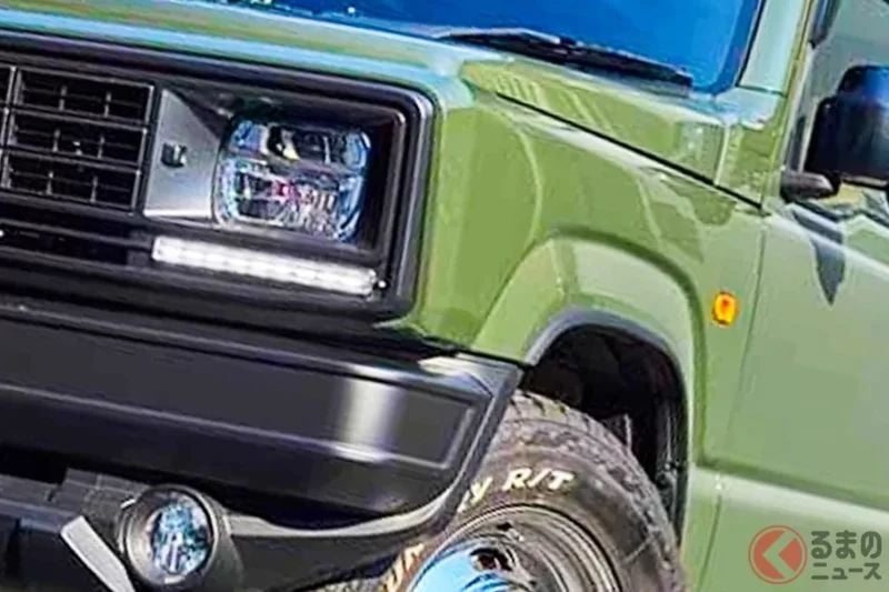 Suzuki 全新「Jimny」進化成「超復古」風格！採用超硬派「專屬水箱護罩」打造「Vintage版本」帥翻！搭載「5速MT」＆「4WD」越野路面也輕鬆征服！備受矚目的 FLEX「FOUND BEAS」究竟是什麼？
