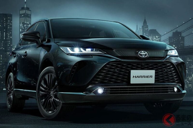 新車440萬日圓（約新台幣90萬元）！Toyota「新款Harrier」詢問蜂擁而至！第7年進化取消「汽油車」也出現困惑聲！採用「新水箱護罩」的「超黑車型」也有設定，「改良車型」在經銷商端同樣成為話題