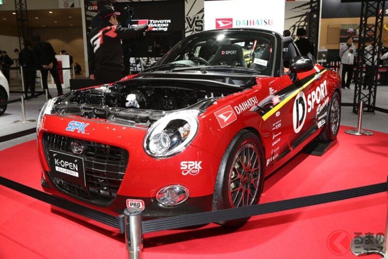 Daihatsu「小巧FR跑車」登場！採用「雙圓燈」設計＆搭載縱置引擎！全長3.4m級車身的新世代運動車型「Copen Running Proto」也現身印尼