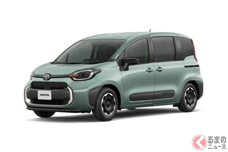 全長4.2m的Toyota新型「2人座MPV」引發迴響！「想打造屬於自己的車宿規格」「新車色很帥」聲音不斷！可自由變換車室配置的「Sienta JUNO」受矚目！